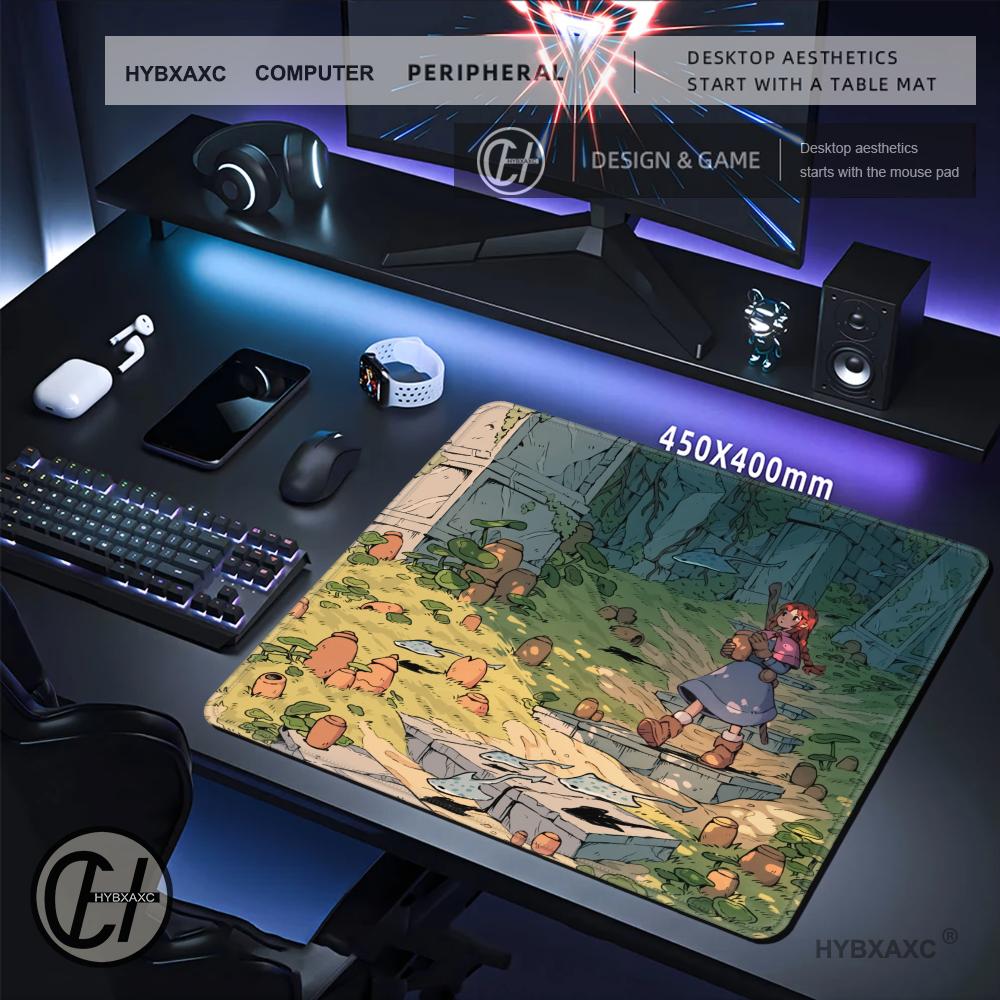 HYBXAXC Tappetino per mouse An - Desk Setup Gaming And Work recensione e prezzo